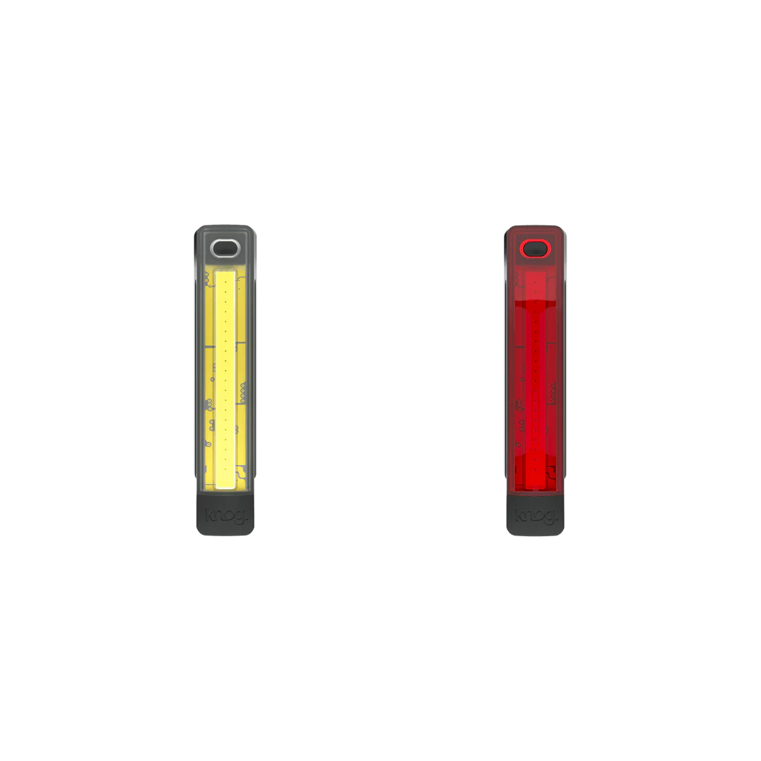 Knog Lightset Plus Twinpack Black
