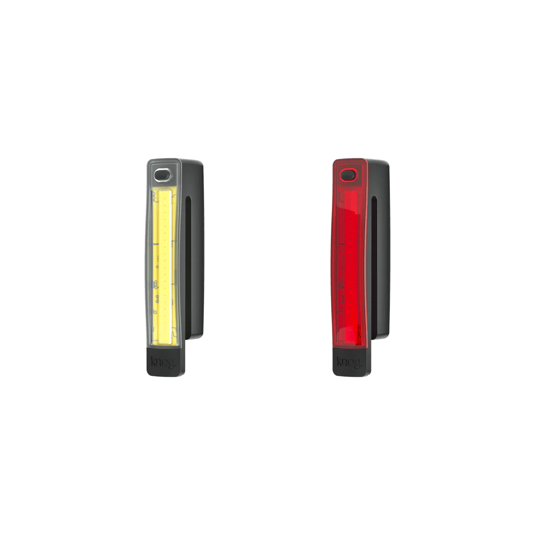 Knog Lightset Plus Twinpack Black