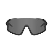 Tifosi Stash Sunglasses BlackOut with Smoke, AC Red and Clear Lens
