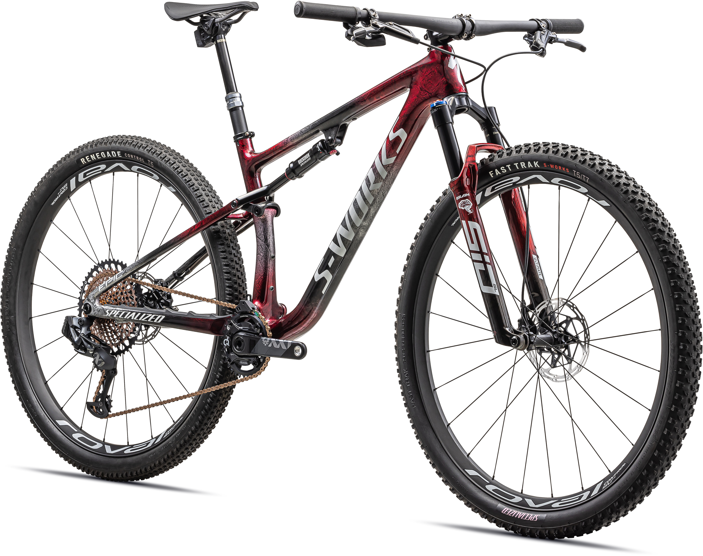 S-Works Epic  - SRAM XX1 AXS, RockShox Ultimate BRAIN