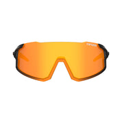 Tifosi Stash Sunglasses Black Orange Fade with Clarion Orange, AC Red and Clear Lens
