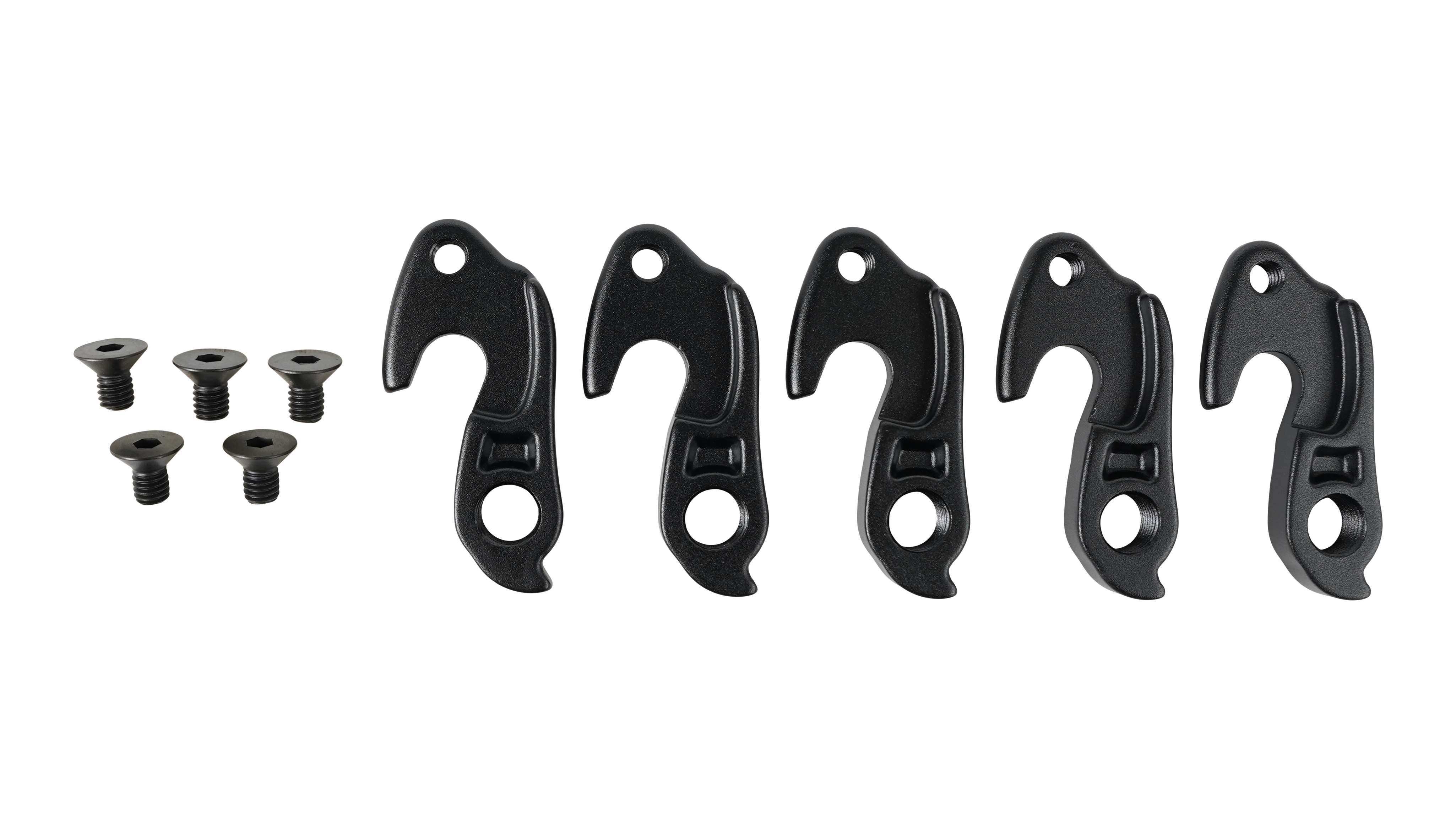 HGR REV. 3 ROAD DERAILLEUR HANGER, STANDARD LENGTH, MAX 25T, W/ BOLT (5 Pack)