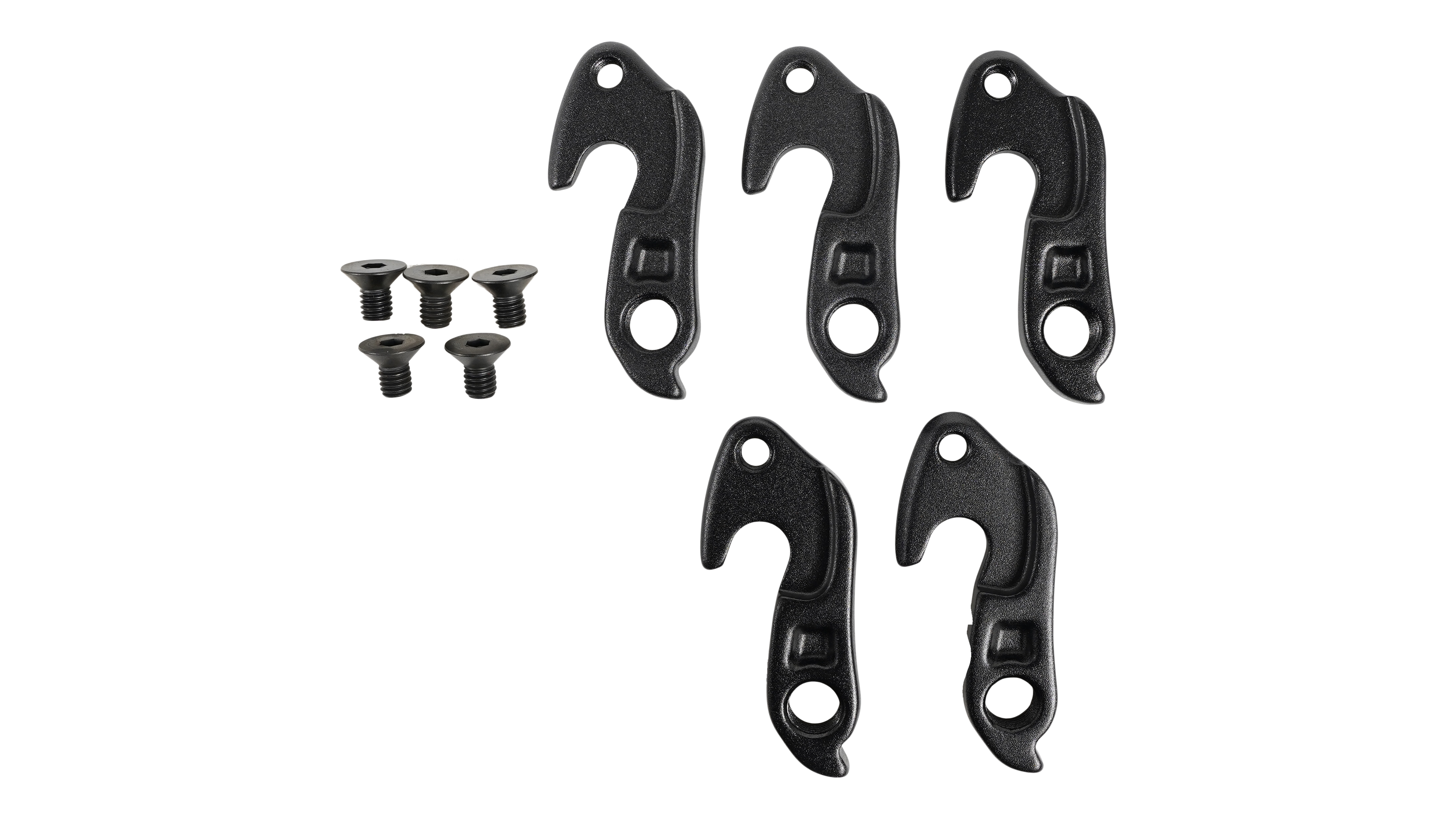 HGR REV. 3 ROAD DERAILLEUR HANGER, LONG VERSION, MAX 28T, W/ BOLT (5 Pack)