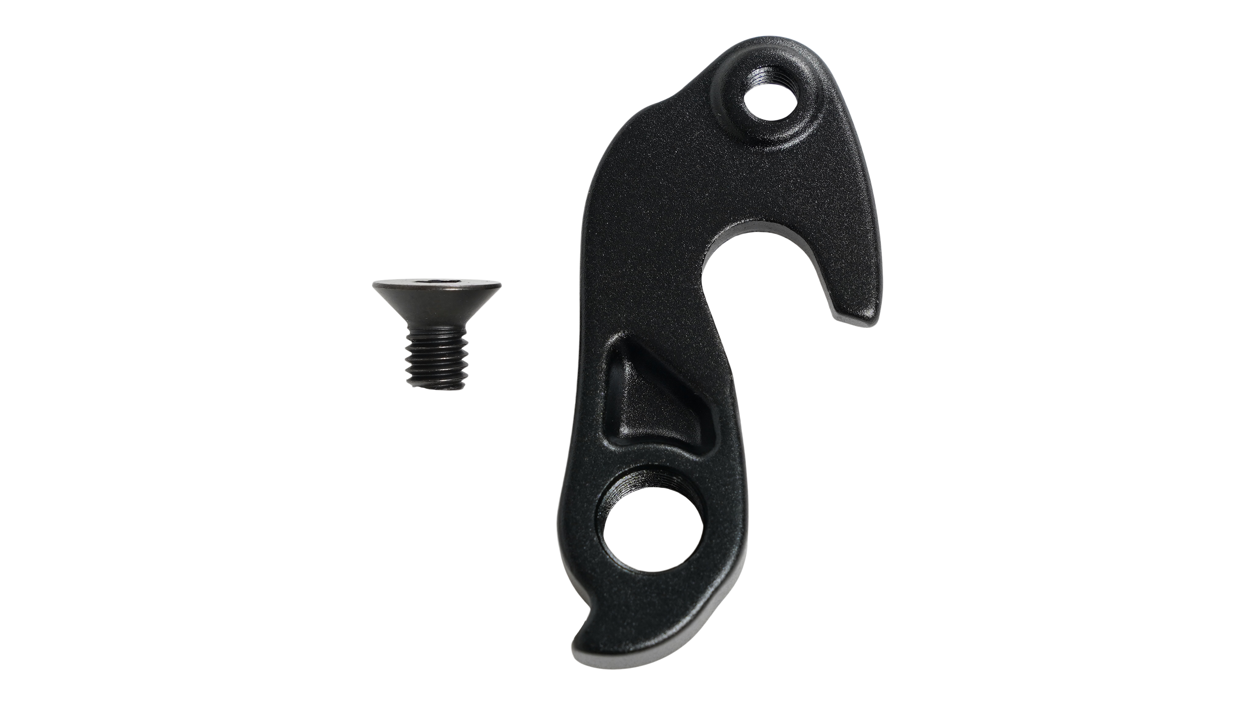 HGR REV. 3 ROAD DERAILLEUR HANGER, STANDARD LENGTH, MAX 25T, W/ BOLT (SINGLE)