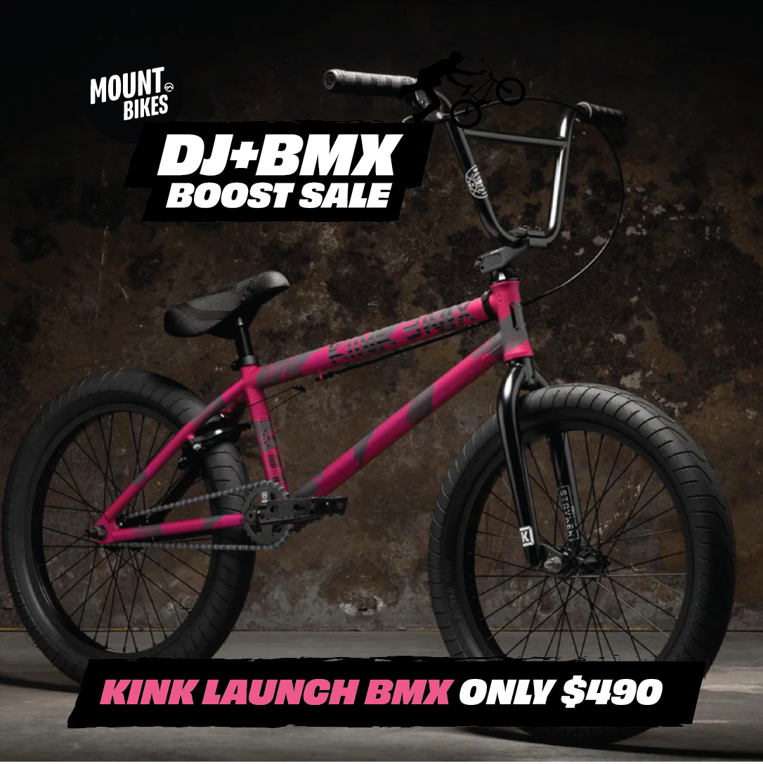 Kink Launch BMX Bike Matte Cosmos Purple