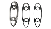 BAR SUB, MY11-19 SHIV TT, CONVEX STACK HIEGHT SPACER KIT (5/10/20MM), RIGHT SIDE, ALLOY, (3 PCS)
