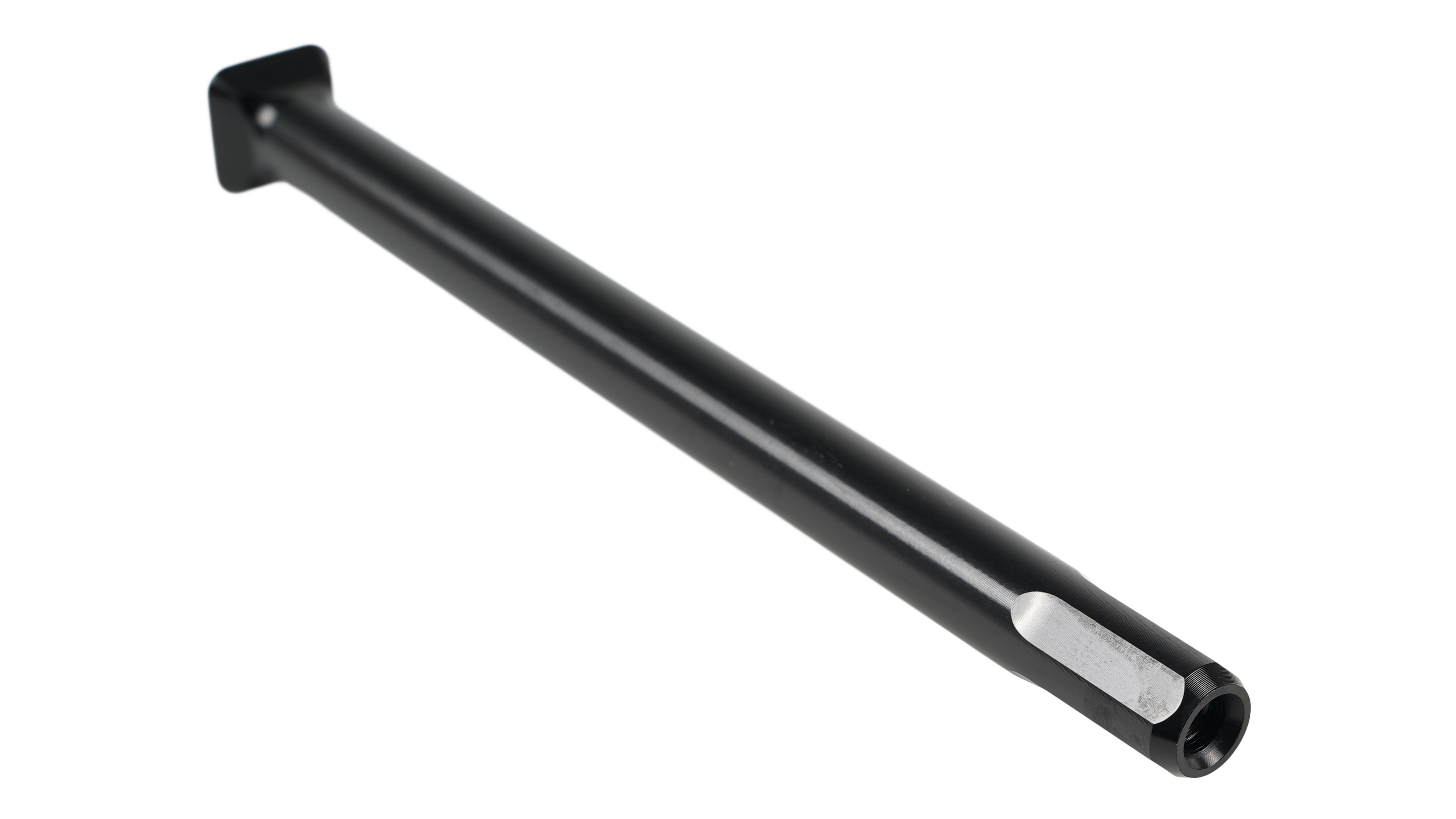 AXL REAR, MY15-20 DEMO 8 FSR THRU-AXLE, 12X135MM, SQUARE HEAD (SQUEX), M12X165MM LENGTH, ALLOY