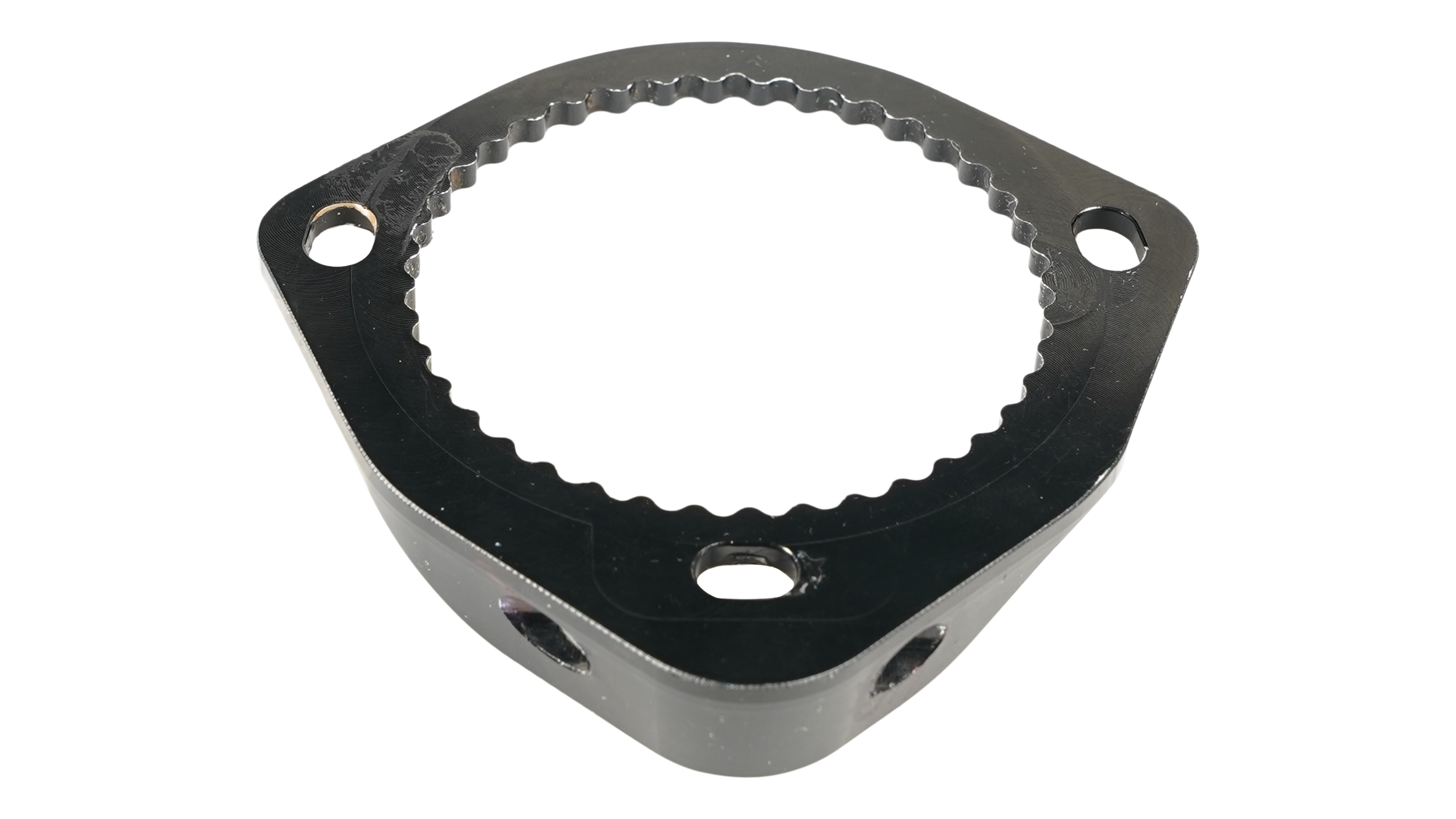 BBR SUB, MY15-18 DEMO 8 CARBON, ISCG MAIN PIVOT AXLE LOCK RING, W/ HOLE FOR TOOL
