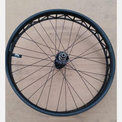 WHL FATBOY 26"; REAR, ALLOY, QUICK-RELEASE, 9X190MM, DISC, 6-BOLT, 32H, 90MM WIDTH, SHIMANO HG 10-SPD. FHB (NO RIM STRIP)