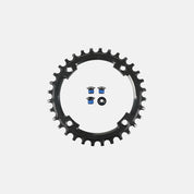 CHR TURBO, 32T, 11-SPD, 104BCD, 1X RING, STEEL, W/ CHAINRING BOLTS, PRAXIS