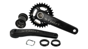 CRK STOUT, 175MM, CRANKSET, ALLOY, PF30 / 30MM ALY SPINDLE, 76BCD, 30T RING, 1X10-SPD, W/ BB