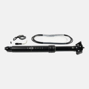 STP TRANZ-X, 30.9MM DROPPER-POST, 100MM TRAVEL, INTERNAL ROUTING, 350MM TOTAL LENGTH, 0MM OFFSET, W/ REMOTE & CABLE KIT