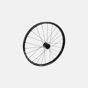 WHL TRAVERSE 38 OE, 27.5, FRONT, ALLOY, TA, 15X110MM, DISC, 6-BOLT, 24H (HILO HUB) - BLACK W/ CHARCOAL DCL