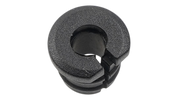 CBG GROMMET, CHAINSATY EXIT PORT, SPLIT RUBBER GROMMET FOR 4MM SHIFT HOUSING - FLAT TOP, 7MM OD X 4MM ID