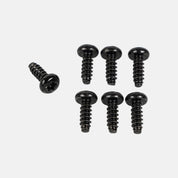 BLT VADO/COMO (GEN.1), BATTERY DESIGN COVER BOLT KIT, T10 TORX HEAD, STEEL, BLACK (7 PCS)