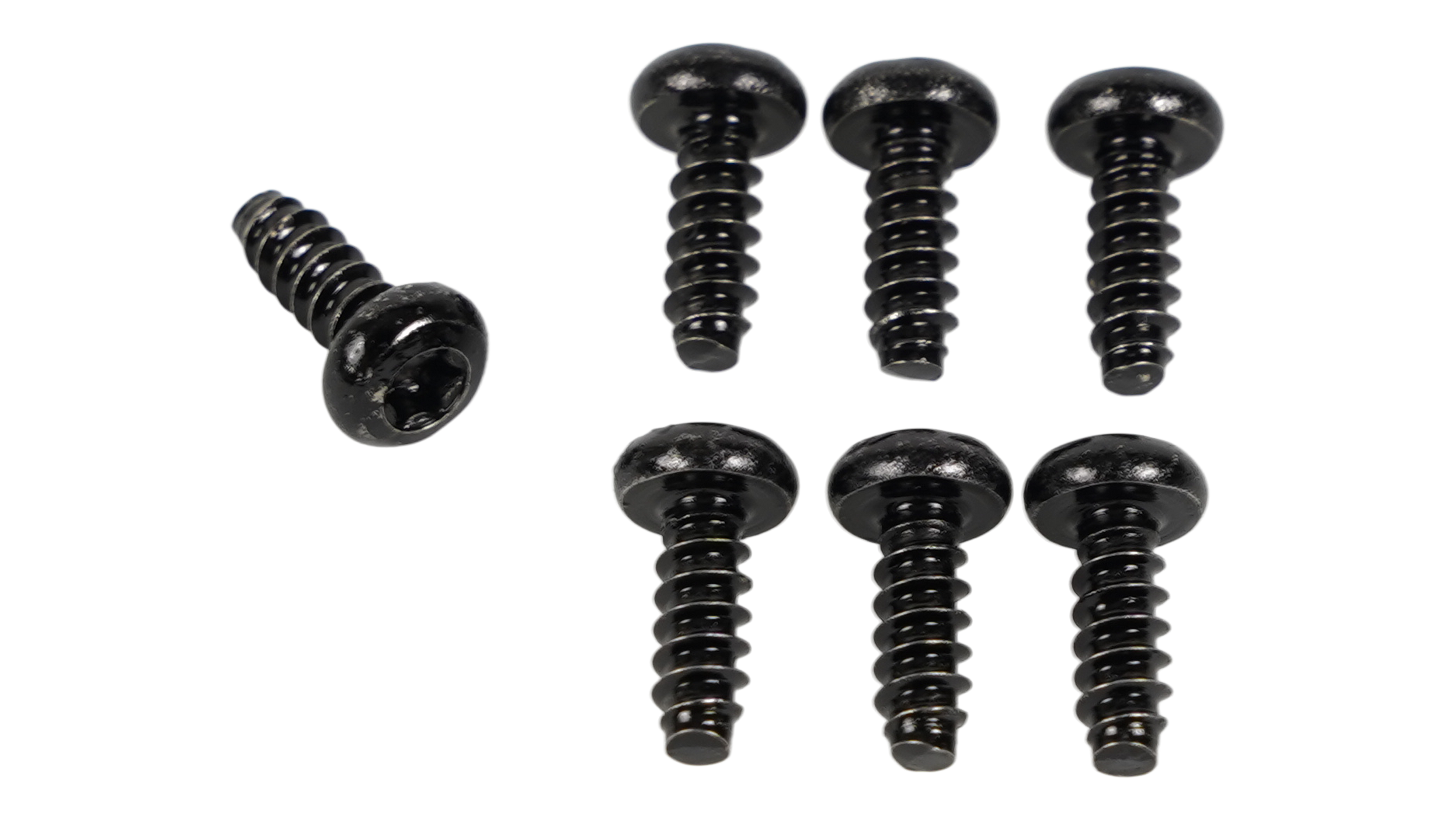 BLT VADO/COMO (GEN.1), BATTERY DESIGN COVER BOLT KIT, T10 TORX HEAD, STEEL, BLACK (7 PCS)