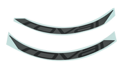DCL MY18 ROVAL TRAVERSE CARBON 29, 2 DECALS FOR ONE WHEEL - BLACK