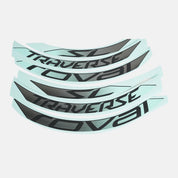 DCL MY18 ROVAL TRAVERSE SL 29, 6 DECALS FOR ONE WHEEL - MINT