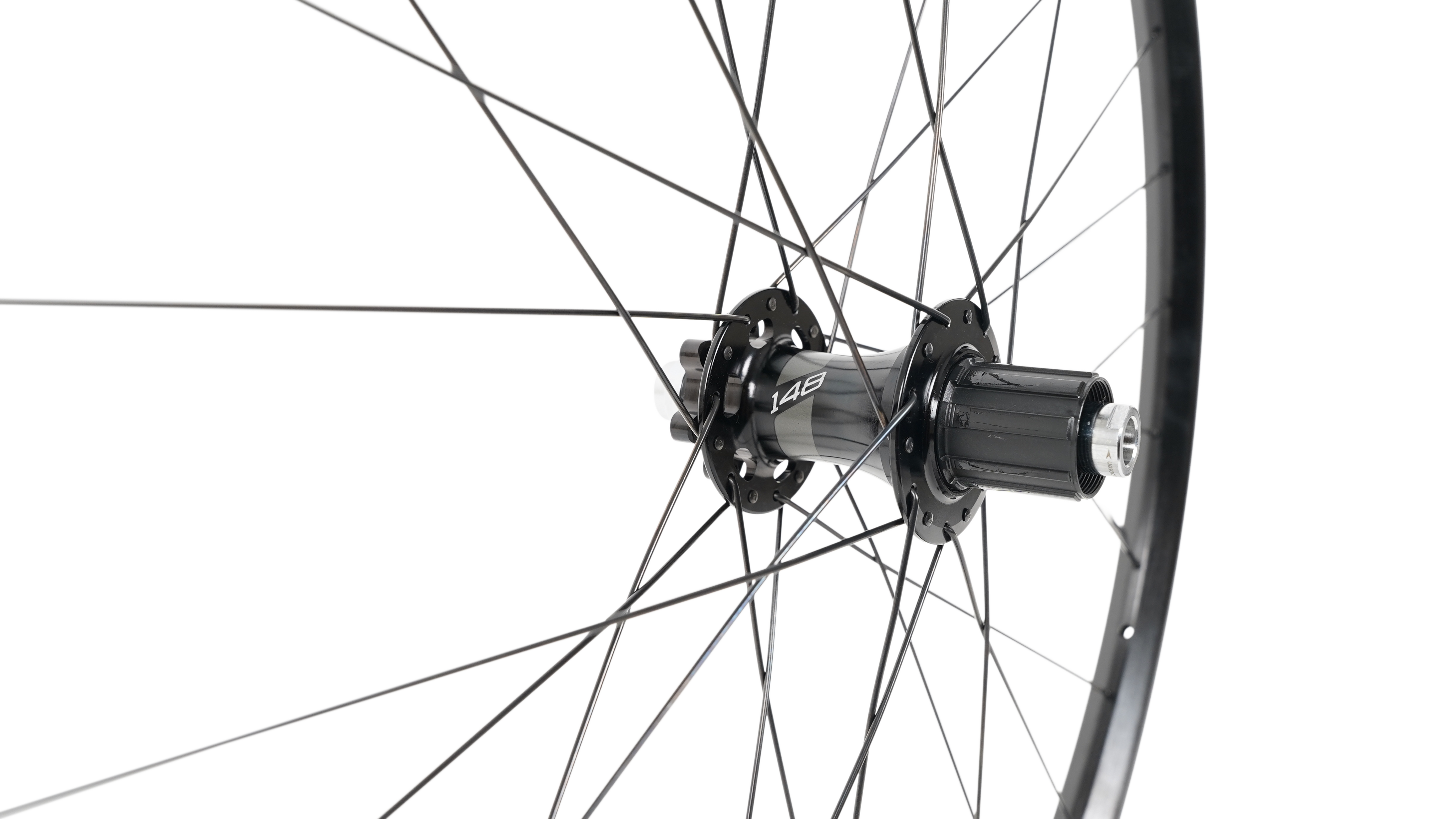 WHL MY18 TRAVERSE OE, 29, REAR, ALLOY, TA 12X148MM, DISC, 6-BOLT, 28H, SHIMANO 10-SPD FHB (HILO HUB) - BLACK W/ CHARCOAL DCL