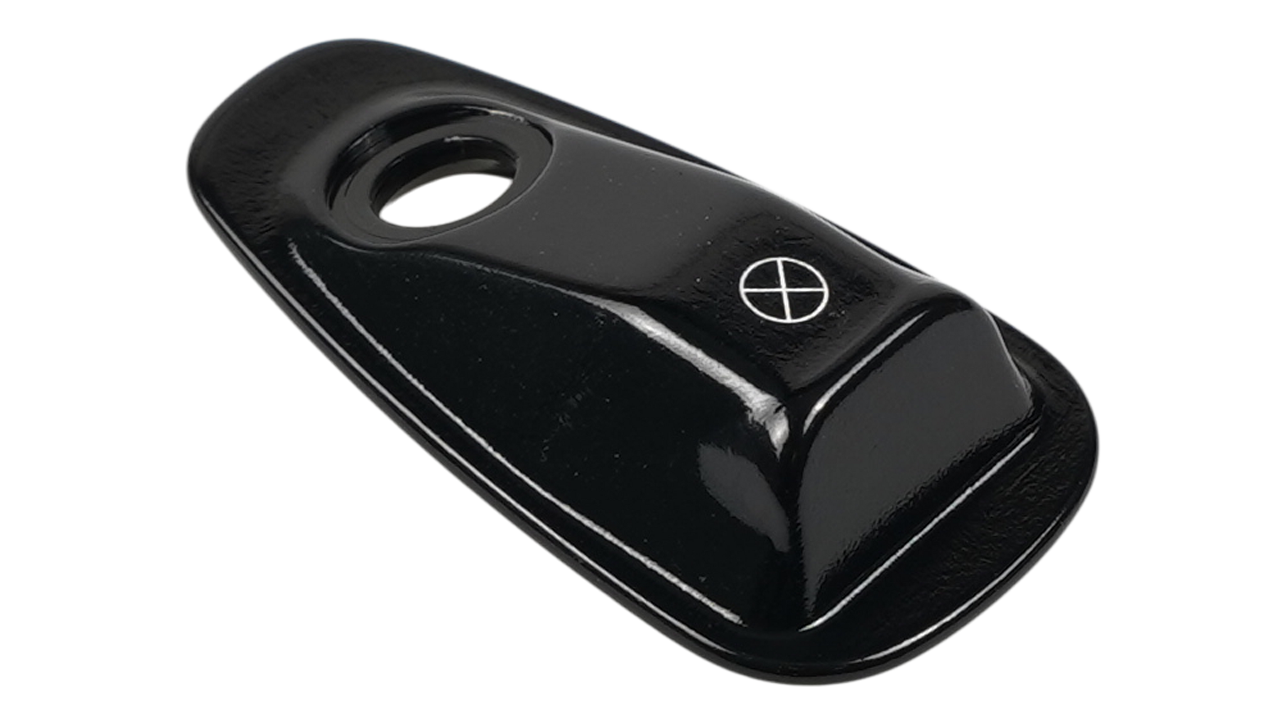 CBG HOOD SCOOP, ICR ENTRY PORT, BLANK ALLOY COVER FOR UNUSED PORT (CB6-164 BLANK)