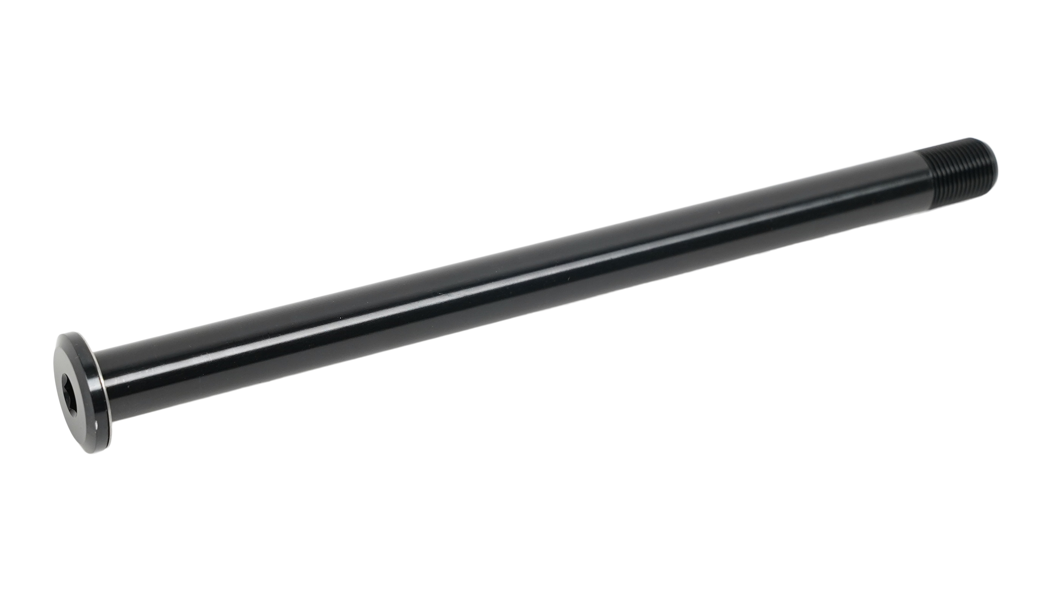 AXL REAR, MTN BOOST THRU-AXLE (FLAT HEAD), 12X148MM, BOLT-ON, 6MM HEX HEAD, M12X1.0PX179MM, BLACK