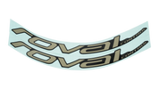DCL MY19 ROVAL CONTROL CARBON 29, 2 DECALS FOR ONE WHEEL - EAST SIERRAS