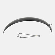 FND MY17 VADO/COMO (GEN.1), FRONT FENDER, 700C, ALLOY, 58MM WIDTH, FOR SR SUNTOUR NCX-25 THRU-AXLE FORK