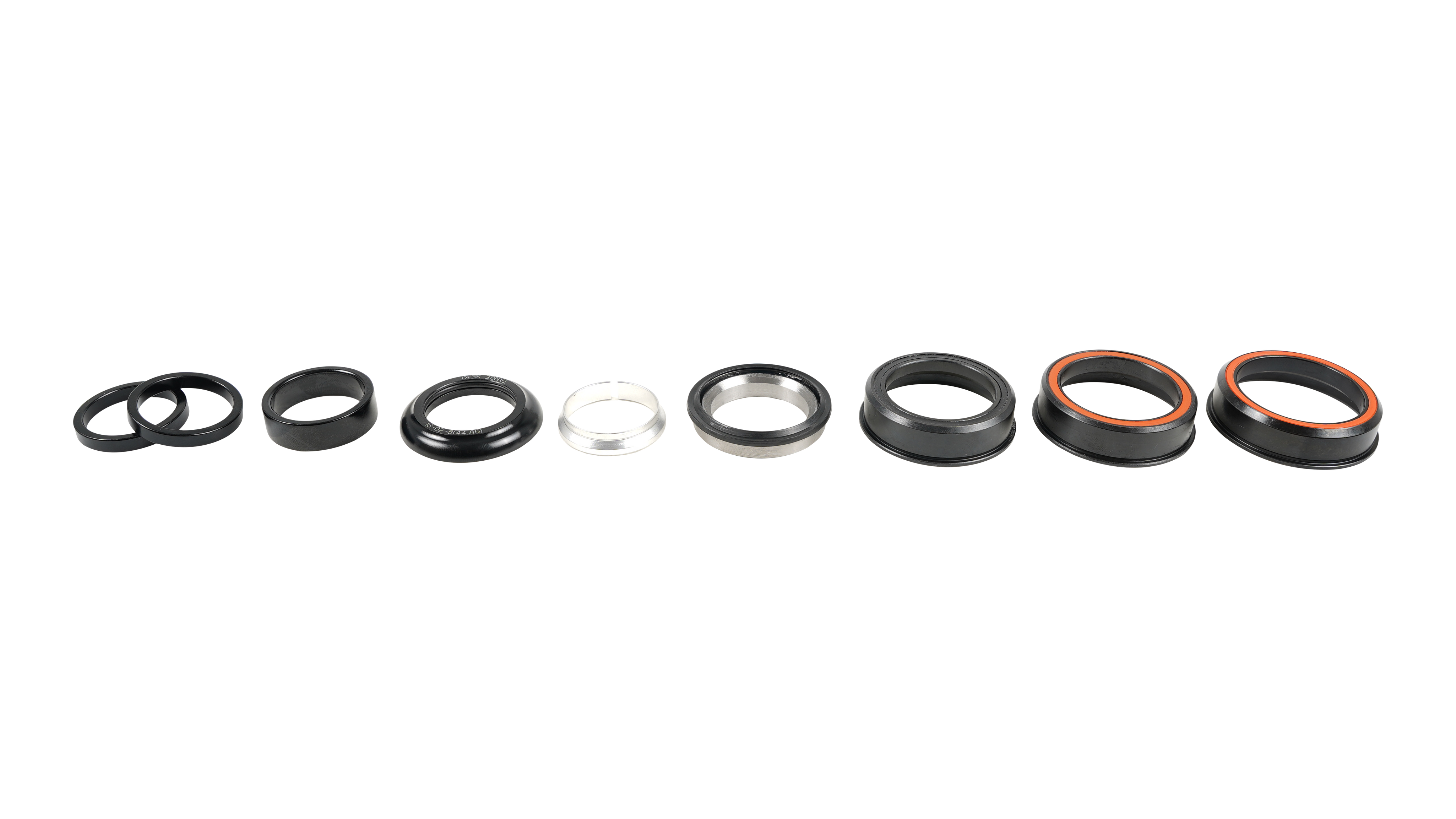 HDS COMPLETE, FOR ALLEZ SPRINT RIM & TRACK, CUSTOM ZS CUPS TOP & BOTTOM, ALL LOWER BRG SIZES (1-1/4"; 1-3/8"; 1.5"); W/ TOP COVER & ALLOY SPACERS