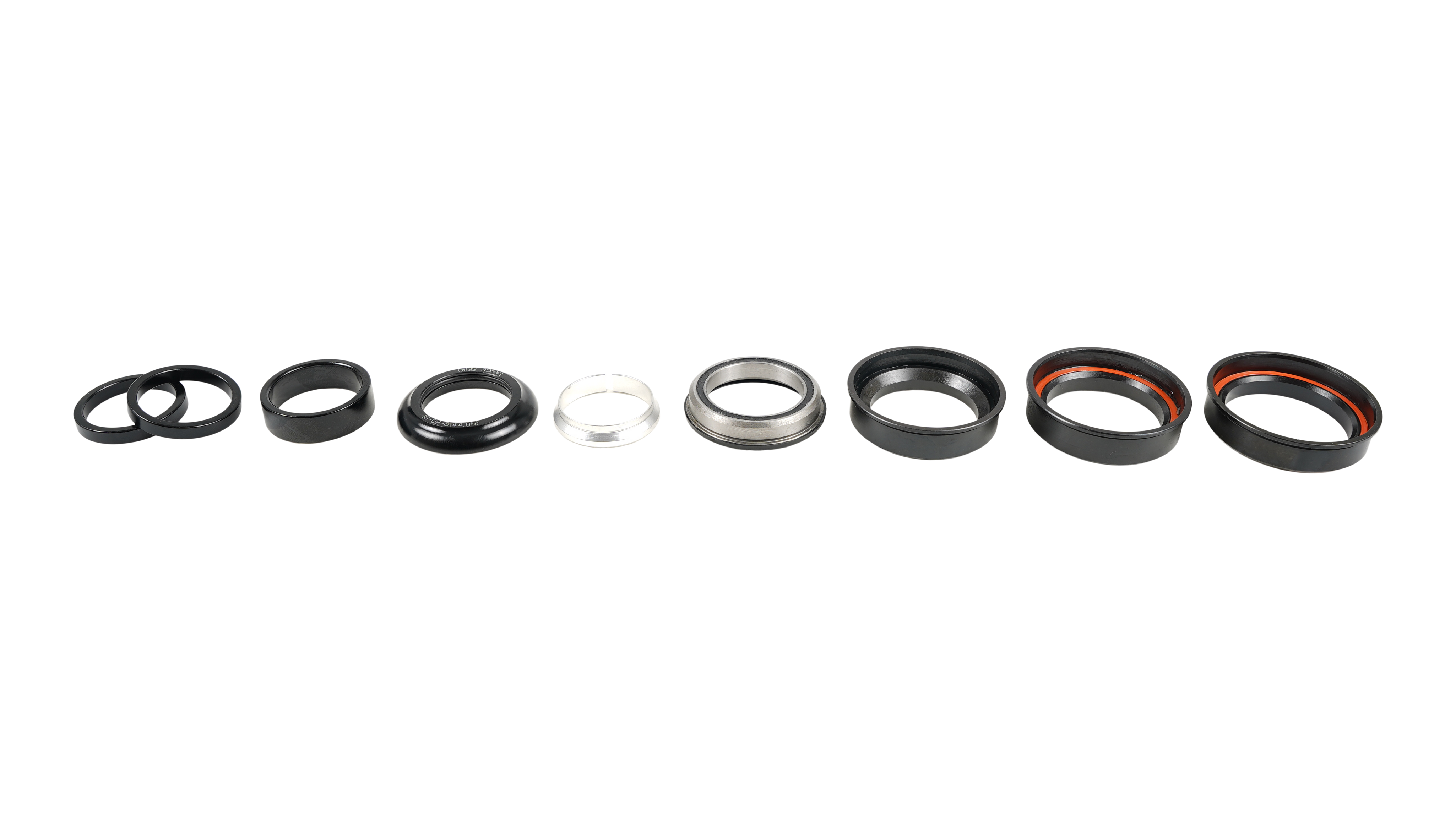 HDS COMPLETE, FOR ALLEZ SPRINT RIM & TRACK, CUSTOM ZS CUPS TOP & BOTTOM, ALL LOWER BRG SIZES (1-1/4"; 1-3/8"; 1.5"); W/ TOP COVER & ALLOY SPACERS