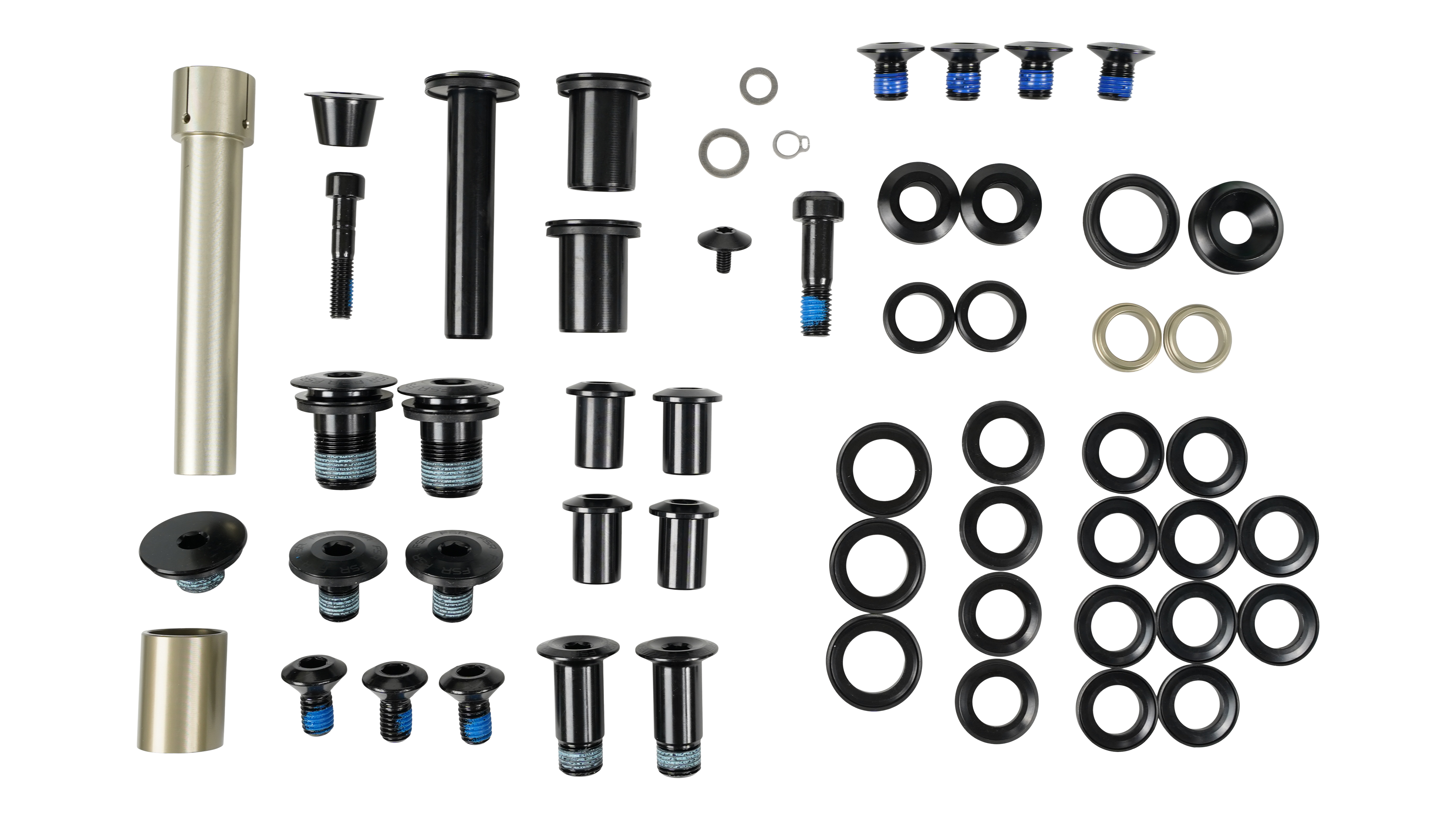 BLT KIT, MY20 ENDURO CARBON, SUSPENSION PIVOT BOLT KIT (W/ PIVOT SPACERS)