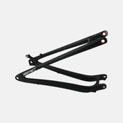CHS MY19 EPIC, CARBON FRAME, REAR STAY ASSEMBLY, 29, CARBON, 12X148MM - SATIN BLACK WHT