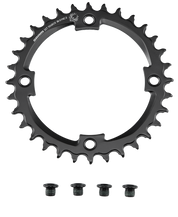 CHR TURBO, 32T,  EAGLE 12-SPD, 104BCD, 1X RING, STEEL, W/ BOLTS, SRAM (00.6218.022.000)