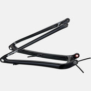 CHS MY21 EPIC EVO, REAR STAY ASSEMBLY, 29, CARBON, 12X148MM - CARBON / GLOSS BLACK / WHITE
