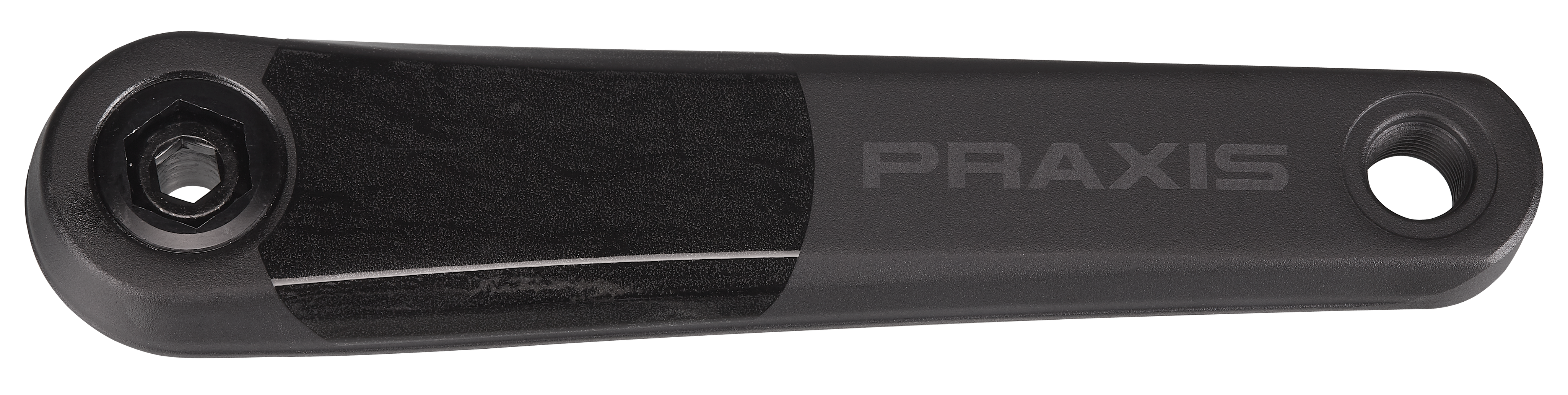 CRK TURBO, BROSE ISIS SPLINE (G2), 165MM, NON-DRIVE SIDE ARM, ALLOY, PRAXIS