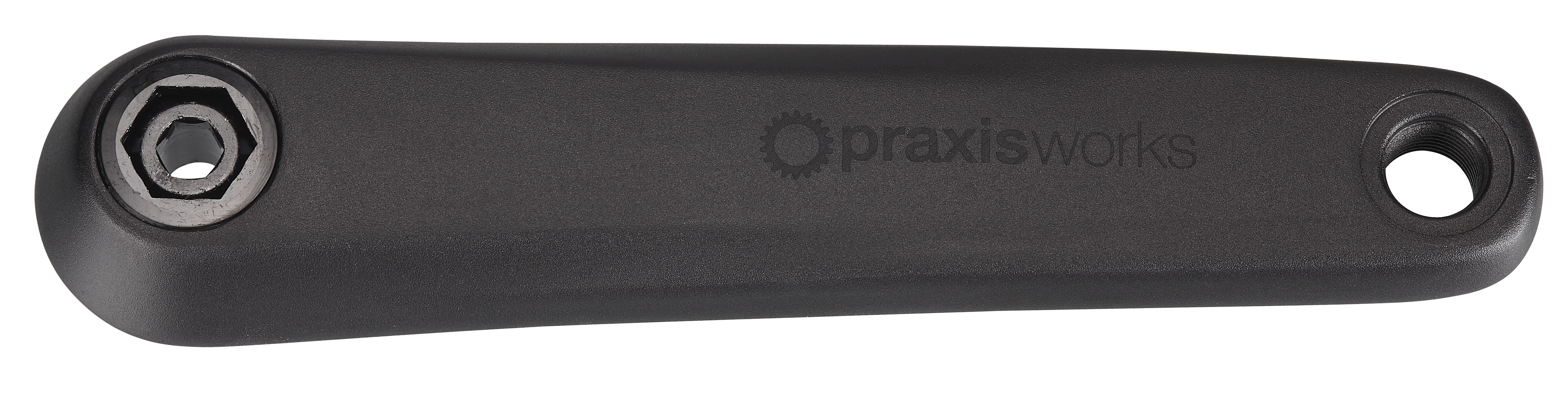 CRK TURBO, BROSE ISIS SPLINE (G1), 170MM, DRIVE-SIDE ARM, ALLOY, PRAXIS