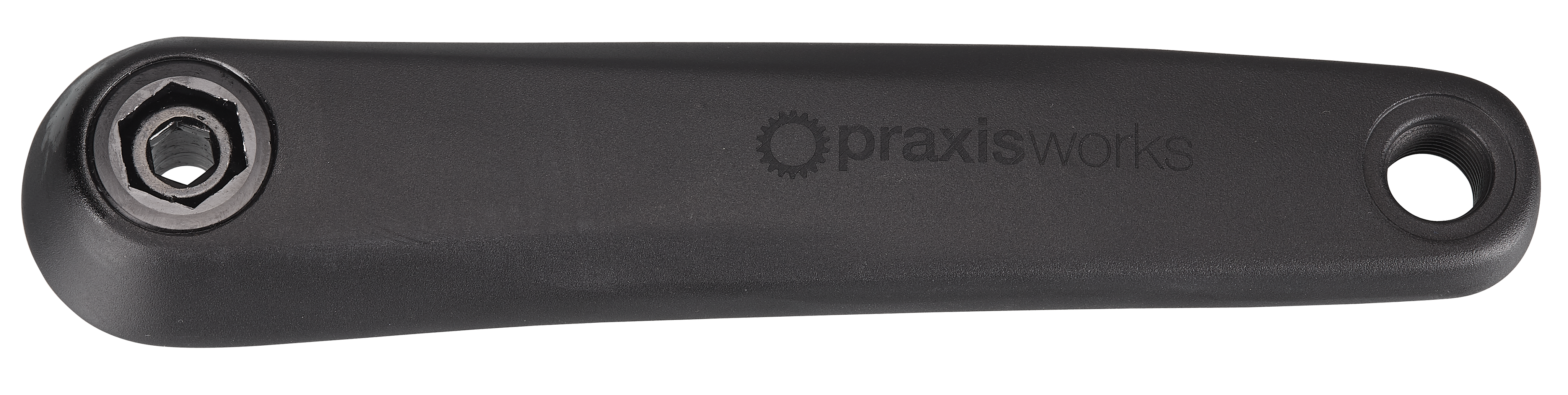 CRK TURBO, BROSE ISIS SPLINE (G1), 170MM, NON-DRIVE SIDE ARM, ALLOY, PRAXIS