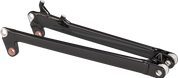 STS MY21 DEMO FSR (F1), ALLOY SEATSTAY, W/ HORST PIVOT ADJUSTMENT FOR 27.5"; 12X148MM - GLOSS METALLIC BLACK NO DECAL