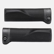 BAR GRIPS, KIDS FLANGED LOCK-ON, 105MM LENGTH, 30MM OD, 22.2MM DIA. BAR MOUNT, RUBBER, CLOSED END