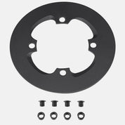 CHG VADO/COMO (GEN.1), CHAINRING GUARD, 40T, 104 BCD, ALLOY, FOR LOW COST SPIDER, W/ CHANINRING BOLTS