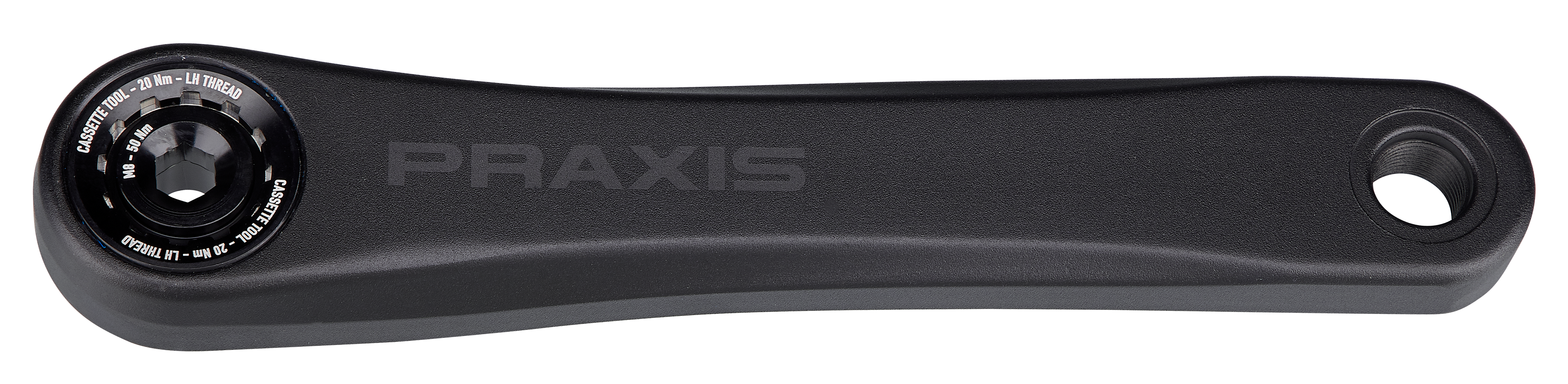 CRK TURBO, SL 1.1, ROAD/ACTIVE, 175MM, NON-DRIVE SIDE ARM, ALLOY, PRAXIS