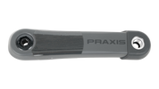 CRK TURBO, BROSE ISIS SPLINE (G2), 165MM, DRIVE-SIDE ARM, CARBON (NEW VERSION), PRAXIS