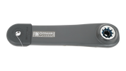 CRK TURBO, BROSE ISIS SPLINE (G2), 165MM, DRIVE-SIDE ARM, CARBON (NEW VERSION), PRAXIS