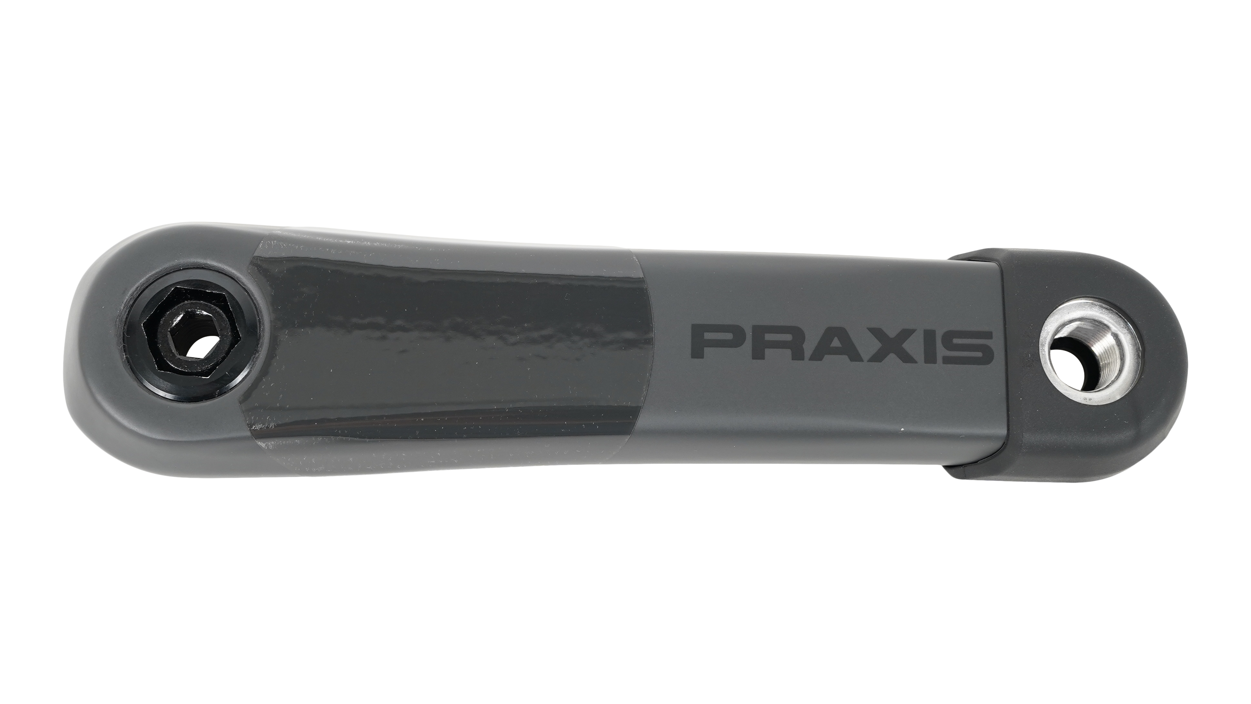 CRK TURBO, BROSE ISIS SPLINE (G2), 165MM, NON-DRIVE SIDE ARM, CARBON (NEW VERSION), PRAXIS
