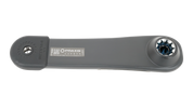 CRK TURBO, BROSE ISIS SPLINE (G2), 165MM, NON-DRIVE SIDE ARM, CARBON (NEW VERSION), PRAXIS