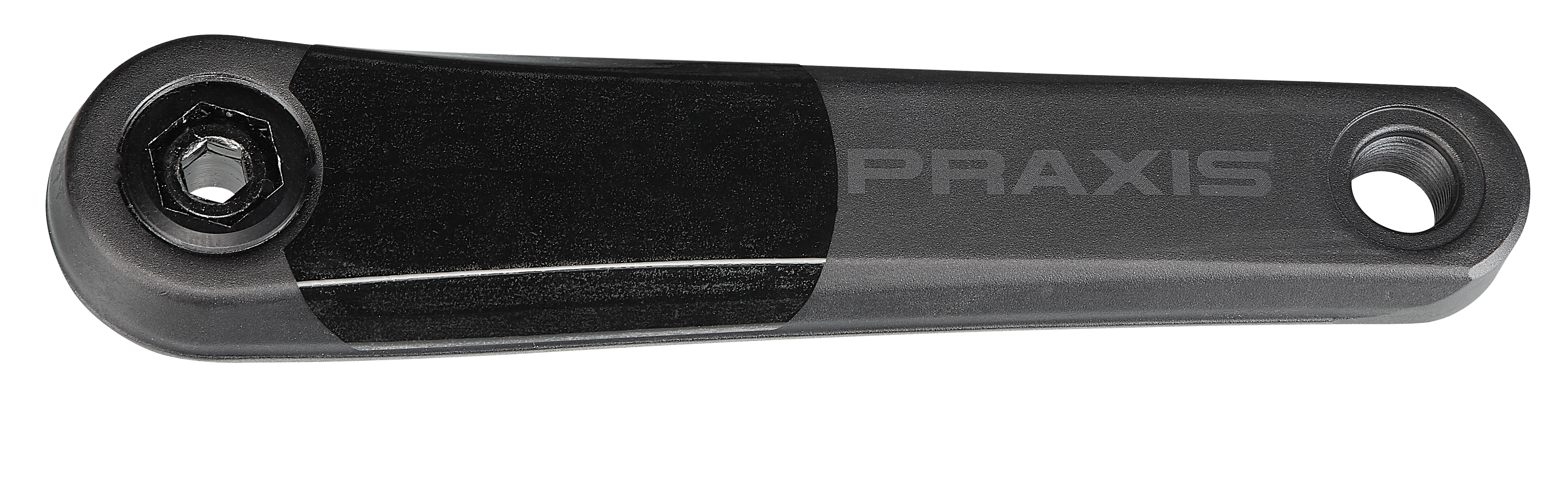 CRK TURBO, BROSE ISIS SPLINE (G2), 160MM, DRIVE-SIDE ARM, ALLOY, PRAXIS
