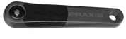 CRK TURBO, BROSE ISIS SPLINE (G2), 160MM, NON-DRIVE SIDE ARM, ALLOY, PRAXIS