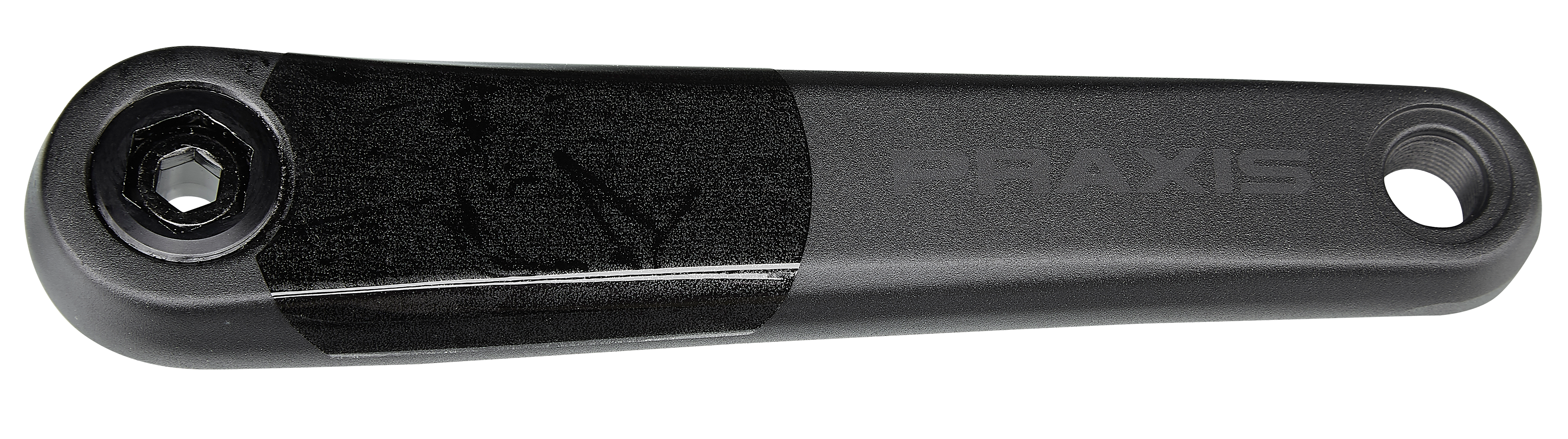CRK TURBO, BROSE ISIS SPLINE (G2), 170MM, DRIVE-SIDE ARM, ALLOY, PRAXIS