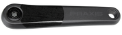 CRK TURBO, BROSE ISIS SPLINE (G2), 170MM, NON-DRIVE SIDE ARM, ALLOY, PRAXIS