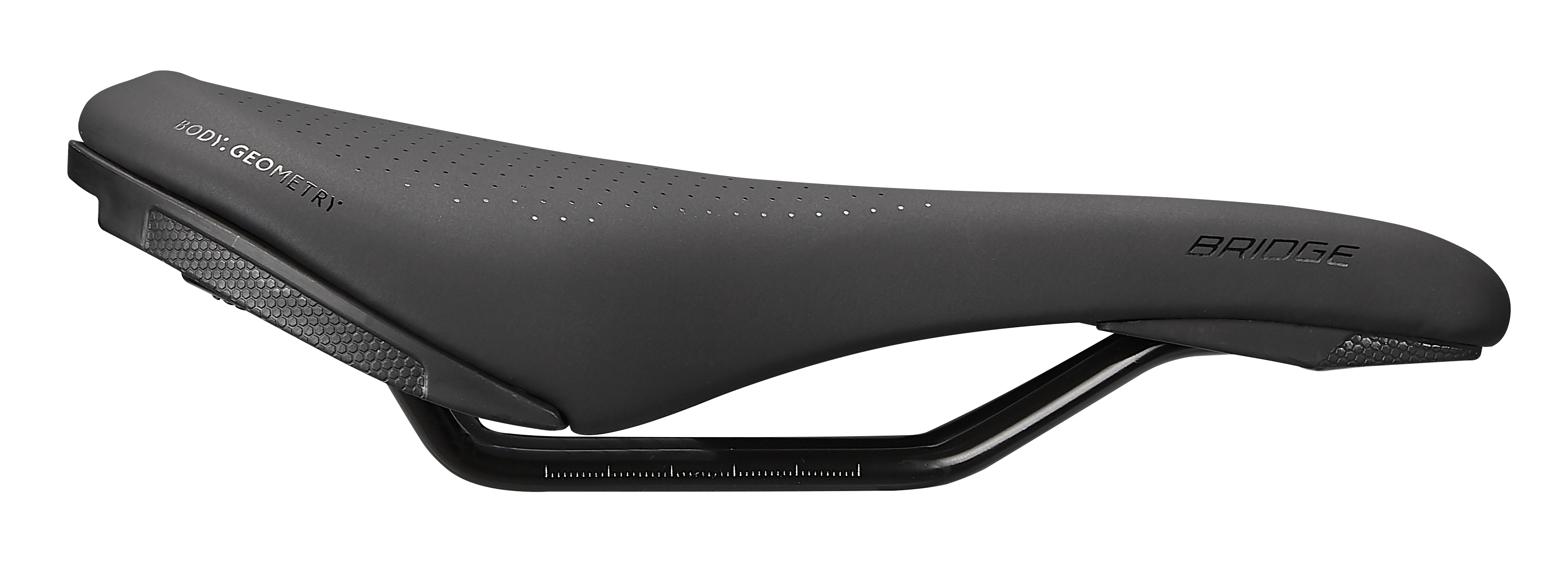 SDL KIDS BRIDGE SADDLE, 130MM WIDTH, STEEL RAIL