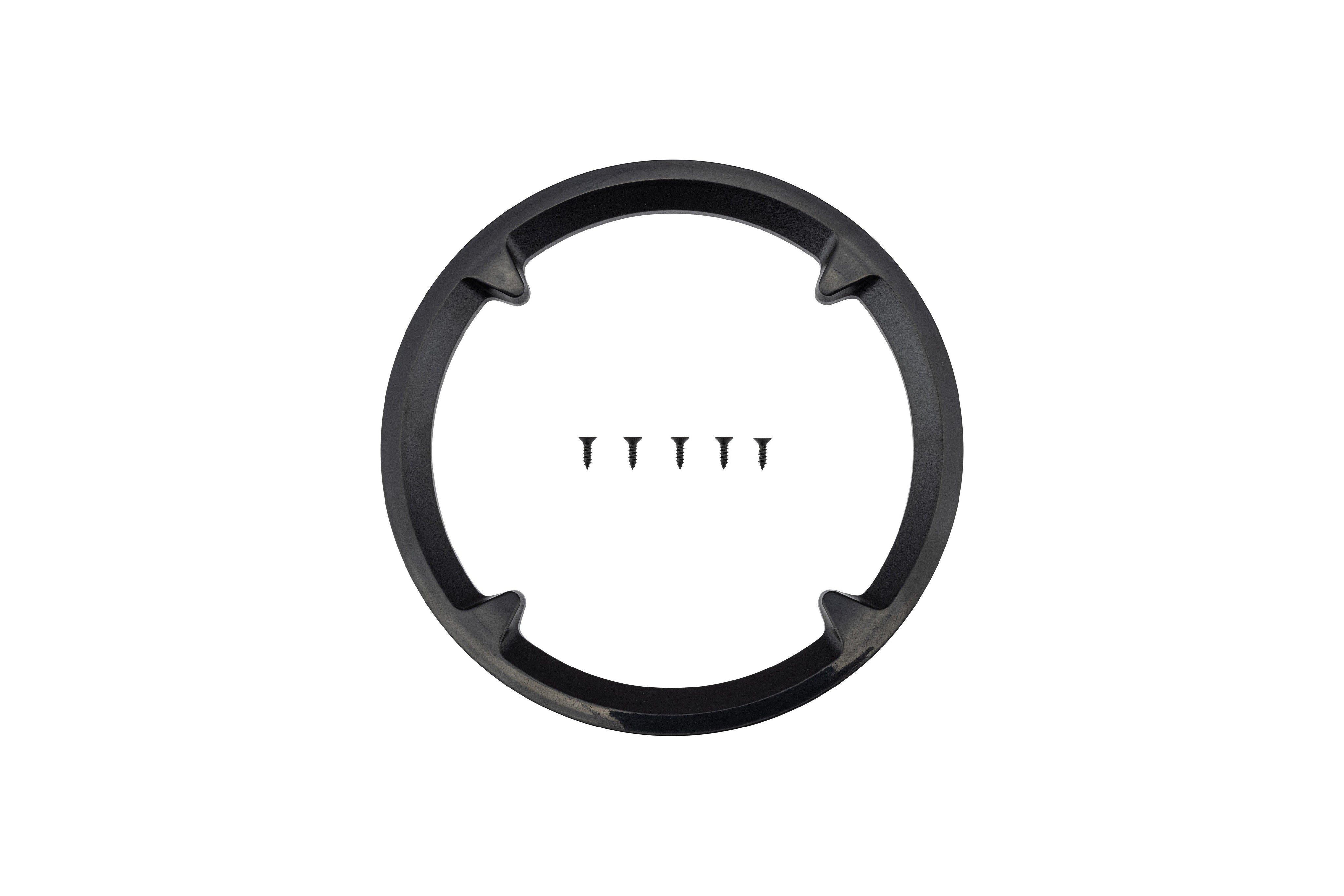 CHG SAMOX, CHAINRING GUARD, FOR SAC46 & TAC29 CRANKS, 32-40T, 4-BOLT, PLASTIC, W/ BOLTS